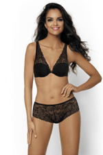 Бюстгальтер-бралетт MAT Glow (Размер: 80B) (Цвет: черный)