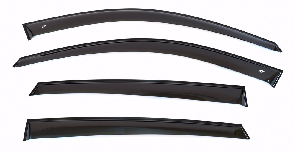 Дефлекторы боковых окон Cobra Tuning на BMW X6 (E71/E72) 2008-2012, 2012-2014 арт.B20308