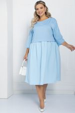 Платье бохо (голубое) П11634 LT Collection