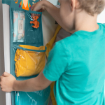 Кармашки в садик 83х24 Лисенок