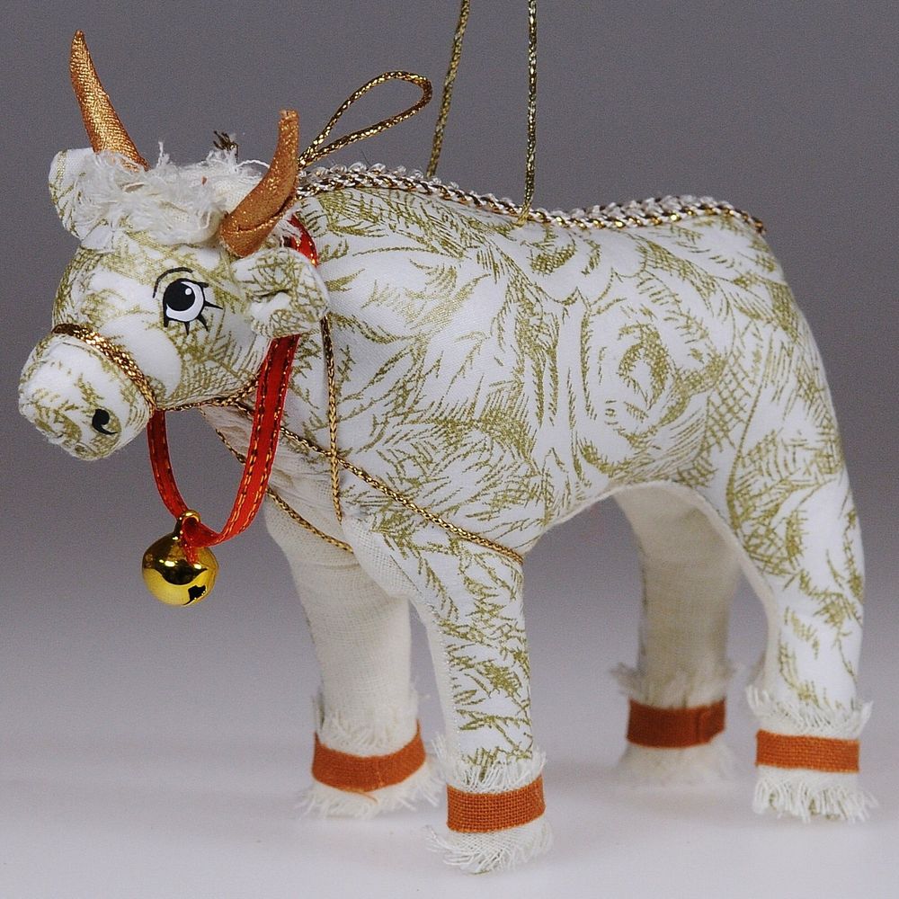 Ёлочная  игрушка Бычок