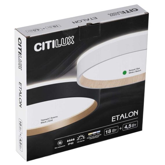 Потолочный светодиодный светильник Citilux Etalon CL750240