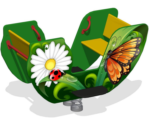 Качалка на двойной пружине КБ-11.3