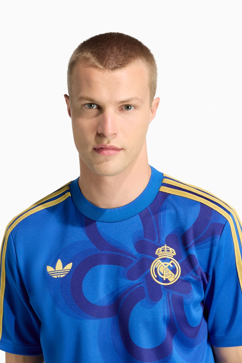 Футболка adidas Real Madrid 25/26 Cultural Story - синий