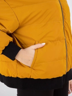 Куртка кожаная натуральная трансформер