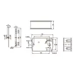 Электропривод TAFA 2-05ST с термодатчиком