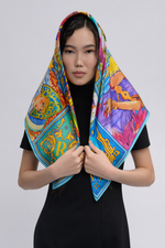 Платок «БРИКС» 100% шёлк