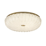 7719/60L PIKO LED SN 567 Светильник металл/стекло/прозрачный/золотой LED 60Вт 3000-6500K D500 IP20 пульт ДУ TESORO