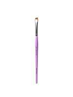 Кисть для бровей и ресниц скошенная FreiAVIVER Barcelona (6 мм) фиолетовая
