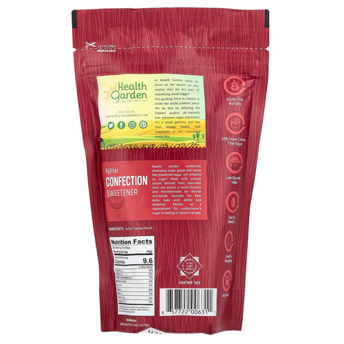 Health Garden, Ксилитоловый подсластитель для кондитерских изделий, 14 унций (397 г)