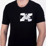 Черная футболка с эмблемой Погранвойск