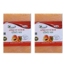 Мыло Karmeshu Скраб абрикос ручной работы 125 гр, 2 шт