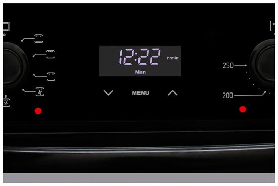 Встраиваемый электрический духовой шкаф Лысьва ER0007G00 черный