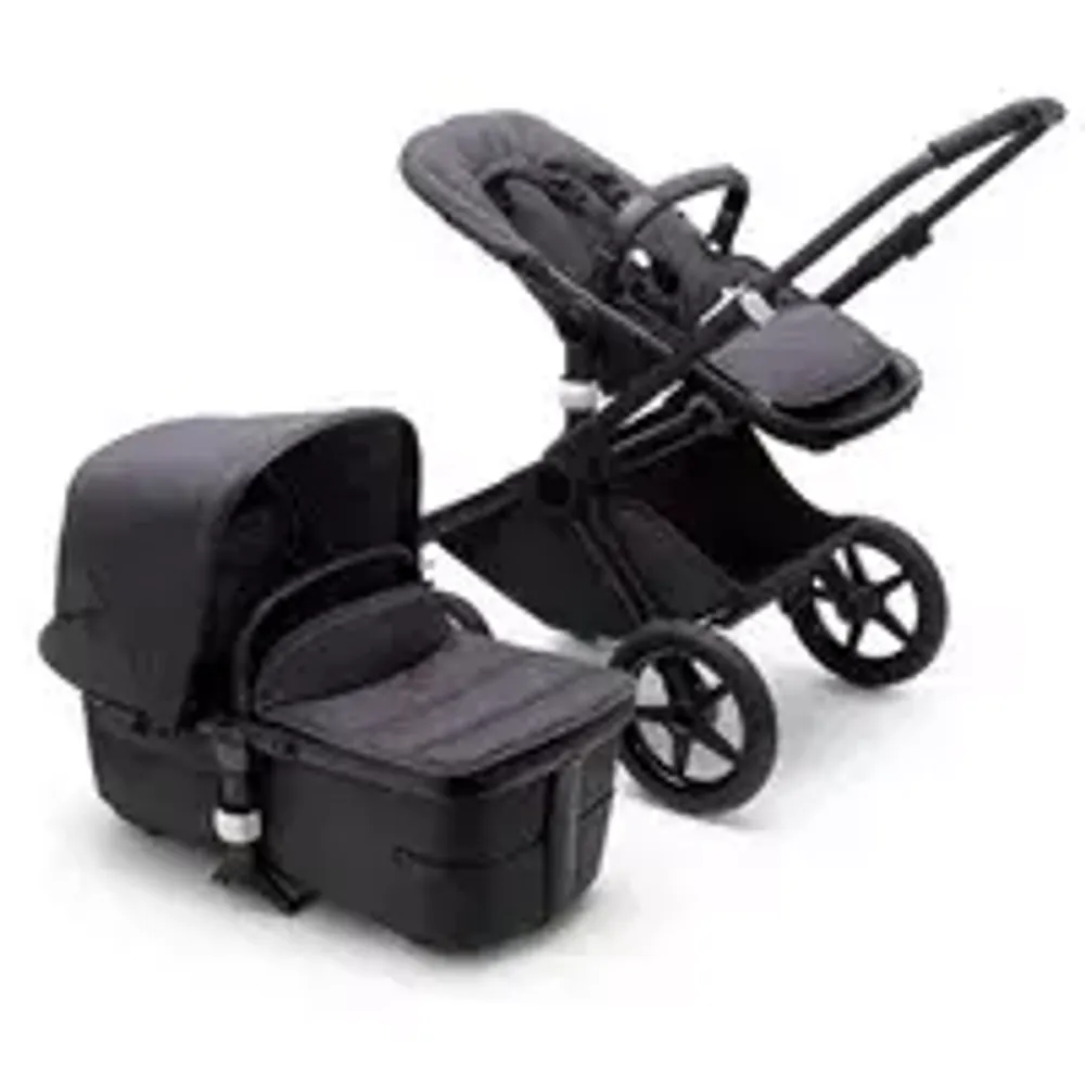 Коляска 2 в 1 Bugaboo Fox3 Complete Mineral Black/Washed Black