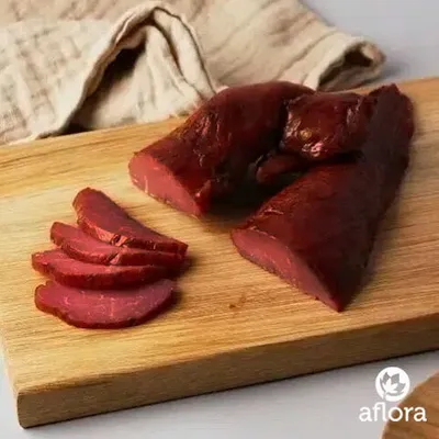 Фотография Карпаччо из свинины в соке чернослива / 150-250 гр купить в магазине Афлора