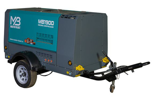 Винтовой компрессор Master Blast MB190D-7+АС