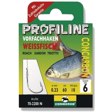 Крючок Cormoran с поводком Profiline 70-220N Поводок 60см -