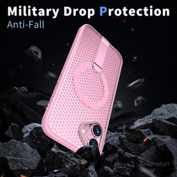 Прозрачный чехол Mesh Pro Magnetic Case для iPhone 16