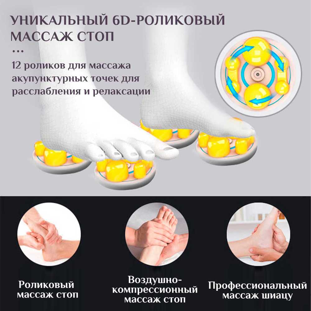 Массажное кресло RelaxMaster Zenith Zen, MG, 4D