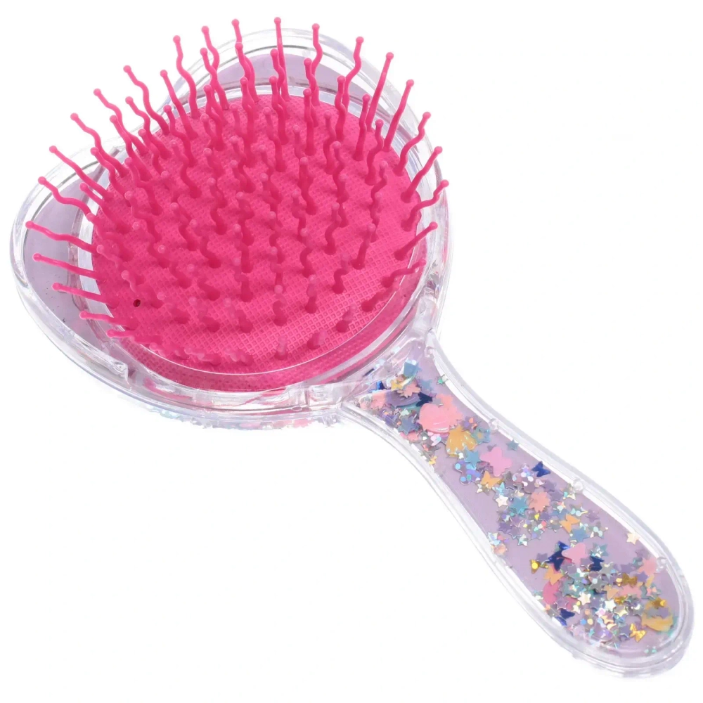 Расческа массажная детская «KOSMOS - Единорожки», МИКС дизайнов18*9см