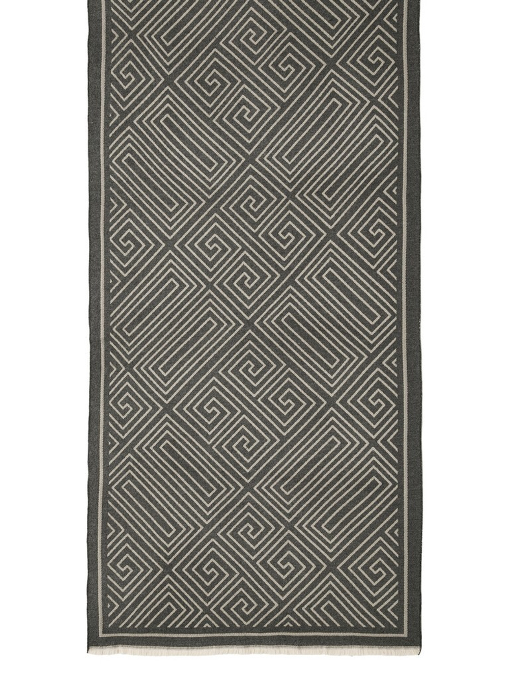 Палантин LG72-280-19, серый