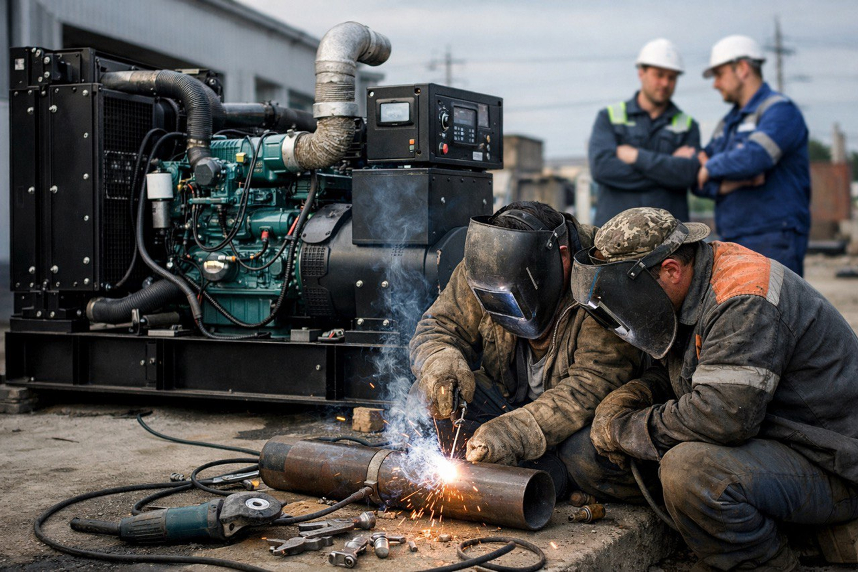 Дизель-генераторная установка: почему "доверить сварщику" дороже, чем нанять профессионалов