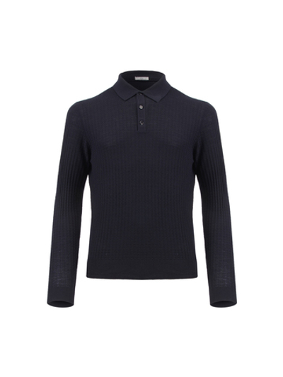 Поло с длинным рукавом на пуговицах Atelier Portofino