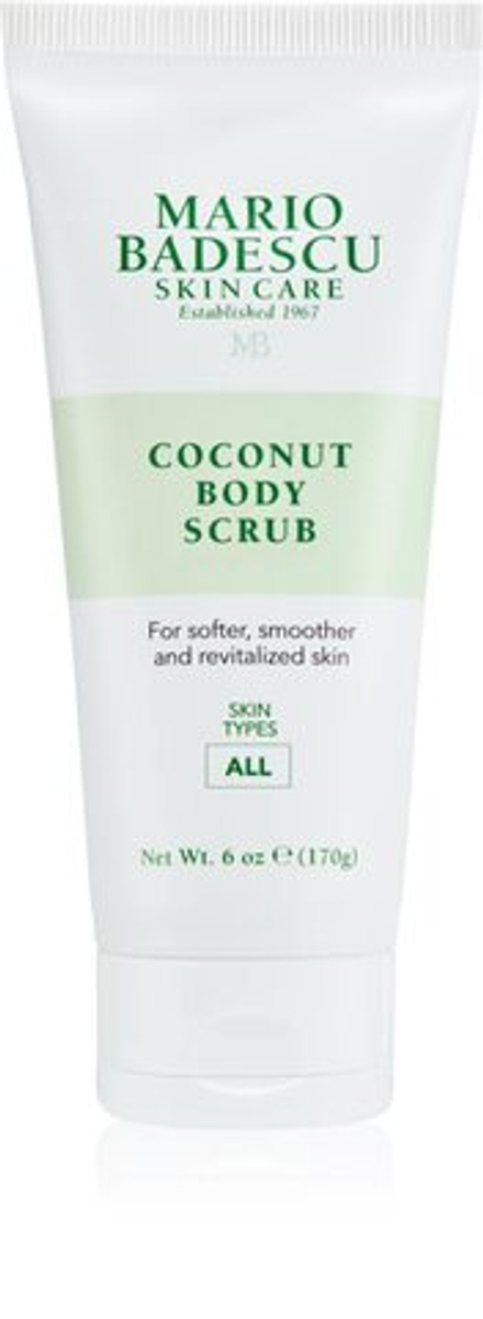 Mario Badescu Coconut Body Scrub - очищающий скраб для тела с кокосом /   170  ml  / GTIN 785364104584