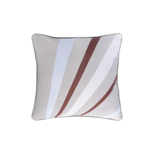 Декоративная наволочка Tulip field 45х45 см | серая