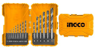 Набор сверл по металлу HSS M2 15 шт. INGCO AKDL51502 INDUSTRIAL