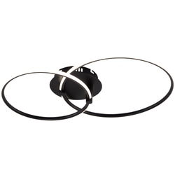 Светильник потолочный светодиодный Rivoli Nicoleta 6144-101 LED 84 Вт 3000 - 6000 К c пультом | Rivoli