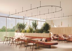 Трековый магнитный светодиодный светильник Maytoni Flexity   TR210-1-5W3K-M-B