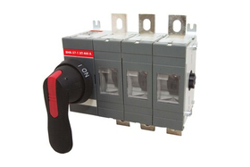 Рубильник ВНК-37-1 3П 400А с установленной фронтальной ручкой управления TDM SQ0744-0005