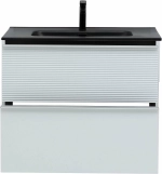Тумба с раковиной Aquanet Вита 330475 80 белый матовый