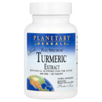 Planetary Herbals, Full Spectrum, экстракт куркумы, 450 мг, 60 таблеток