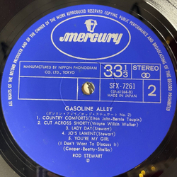 Винтажная виниловая пластинка LP Rod Stewart Gasoline Alley (Japan 1970) (No Obi)