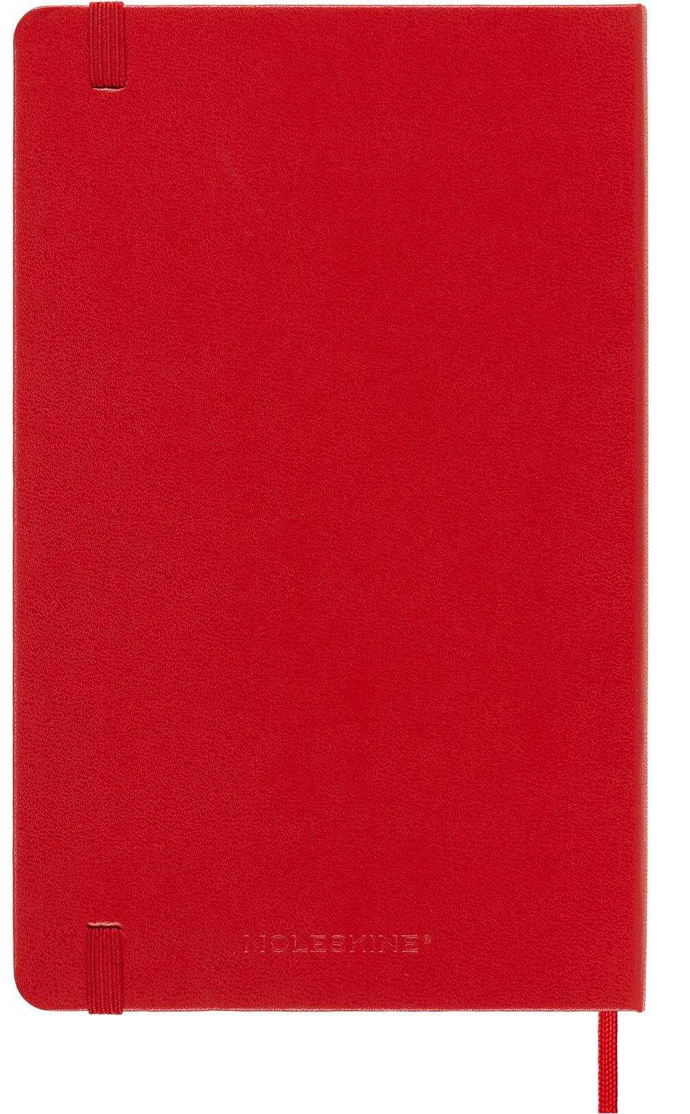 Блокнот Moleskine Classic (QP060R) Large 130х210мм 240стр. линейка твердая обложка красный