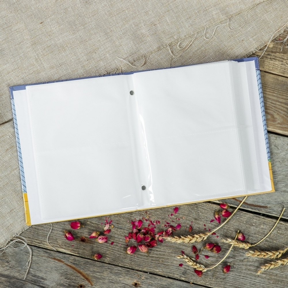 3746471 Фотоальбом на 200 фото 10х15 см "Детский альбом-5" МИКС