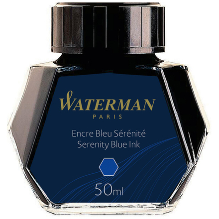 Waterman Чернила (флакон), синие