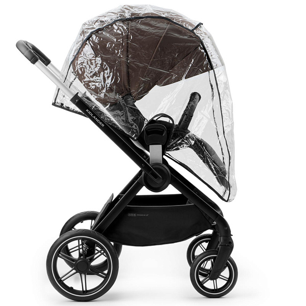 Детская коляска Happy Baby Kidlander 2 в 1 dark brown