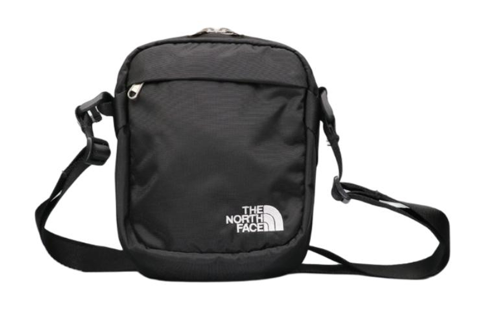 THE NORTH FACE 2L Shoulder Bag, Crossbody Bag, Outdoor Bag Polyamide Black & White Unisex