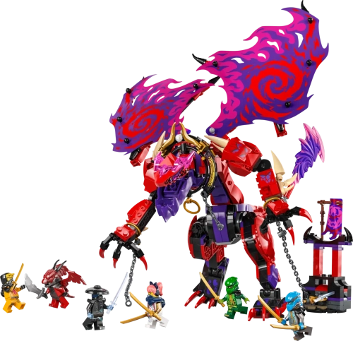 Конструктор LEGO Ninjago 71832 Громовой клык Дракона Хаоса