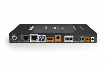 Wyrestorm NHD-500-DNT-TX - передатчик 4K60 UHD (60 Гц 4:4:4), AVoIP (1 Гбит/с), поддержка SFP, ARC, USB 2.0, Dante/AES67
