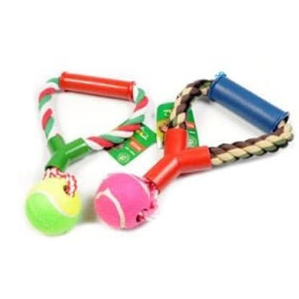 Веревка (Triol) XJ0105 10" цв. ручка-мяч 180-190г Веревка (Triol) XJ0105 10" цв. ручка-мяч 180-190г