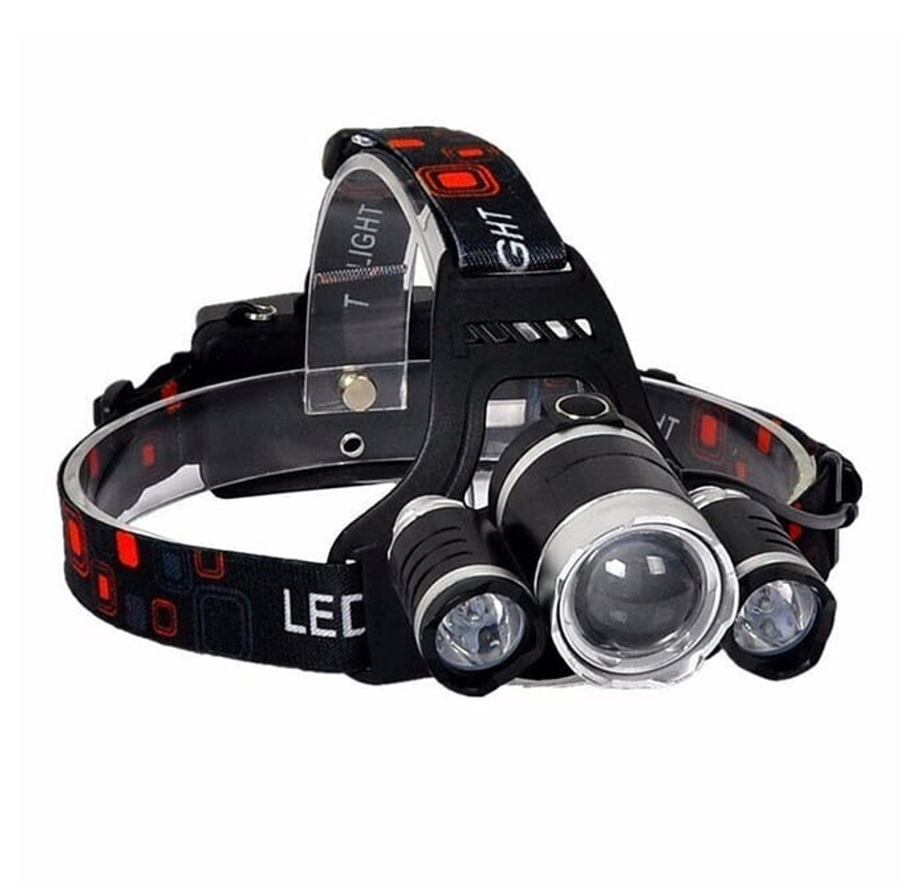 Фонарик аккумуляторный налобный 830NI 3LED