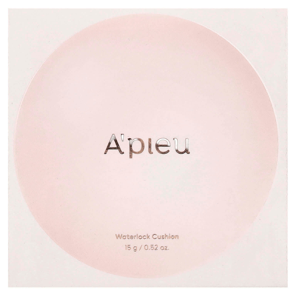 A'Pieu, Waterlock Cushion, кушон, 21 N, 15 г (0,52 унции)