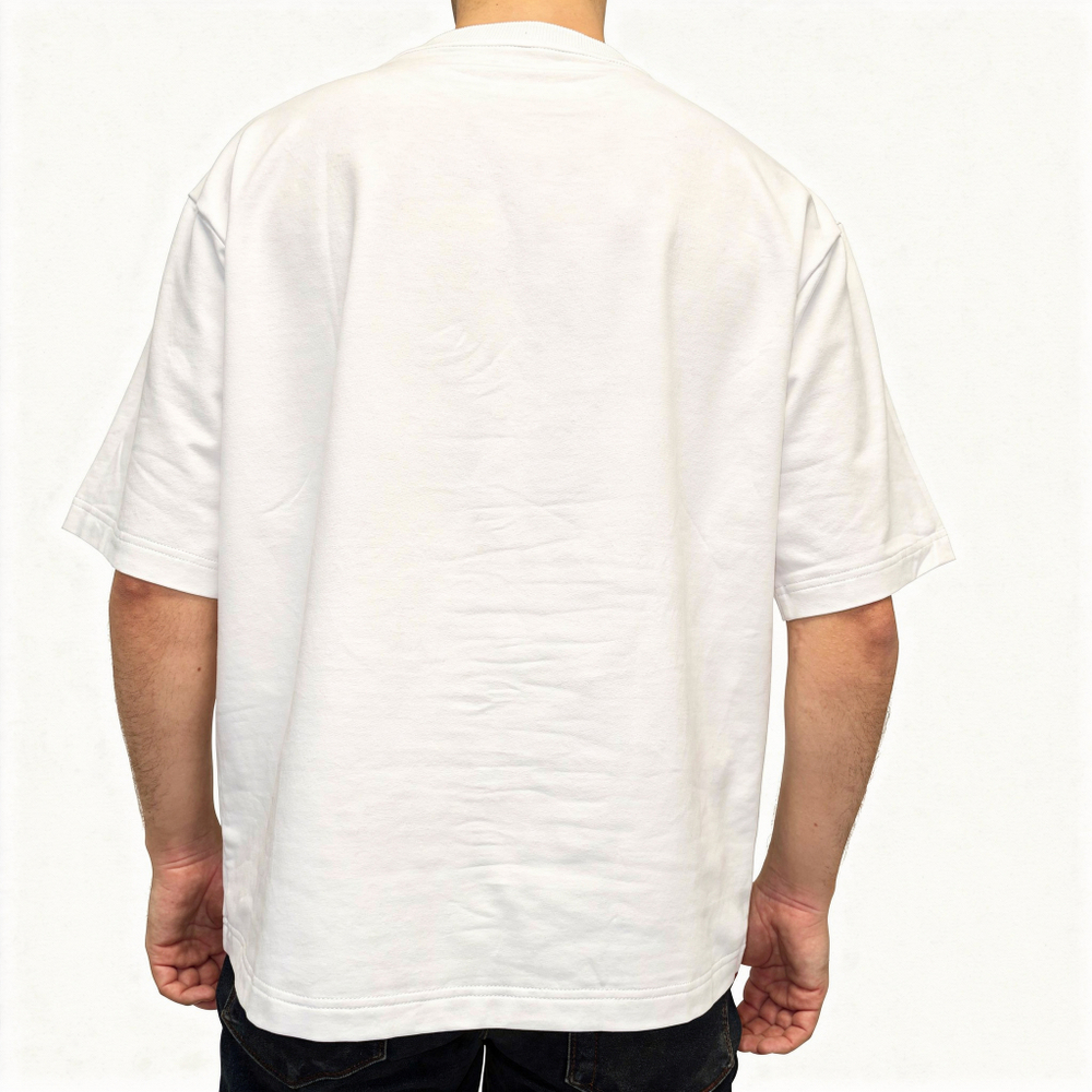 Футболка оверсайз Образование. Цвет: белый