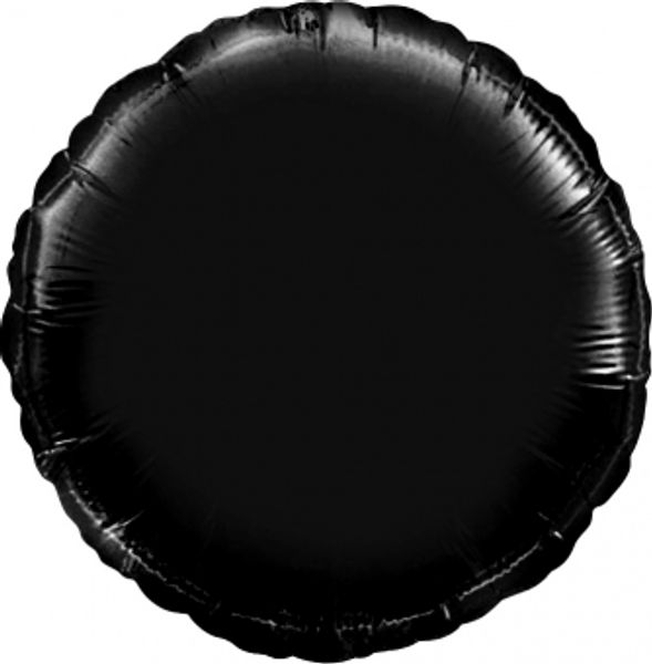 Шар круг Черный 45см
