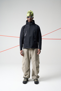 Куртка Nothomme Blue Monte Jingxing Waterproof Windbreaker "Cool Black"