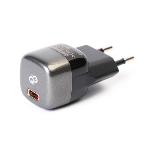 Сетевое зарядное устройство GoGadget CityPump 20W 1xUSB-C GaN (CH001)